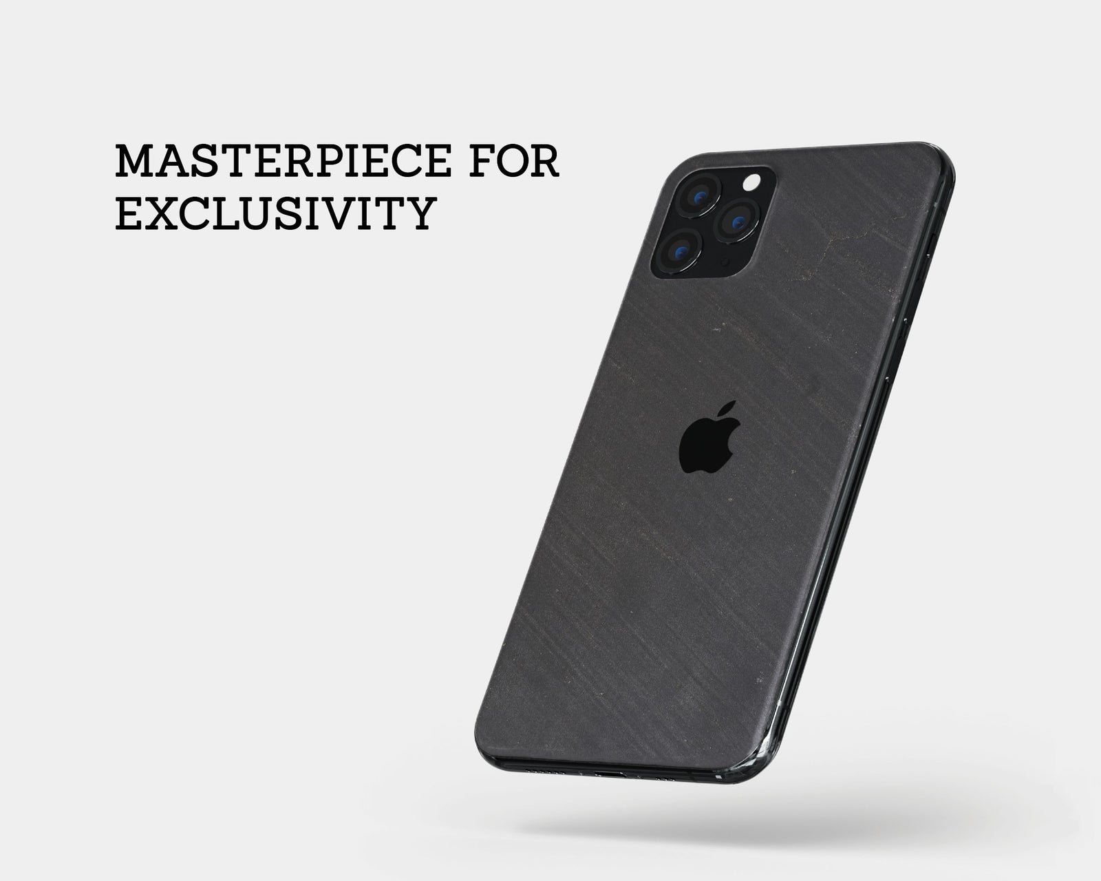 IPhone Skin - Dark Black Stone