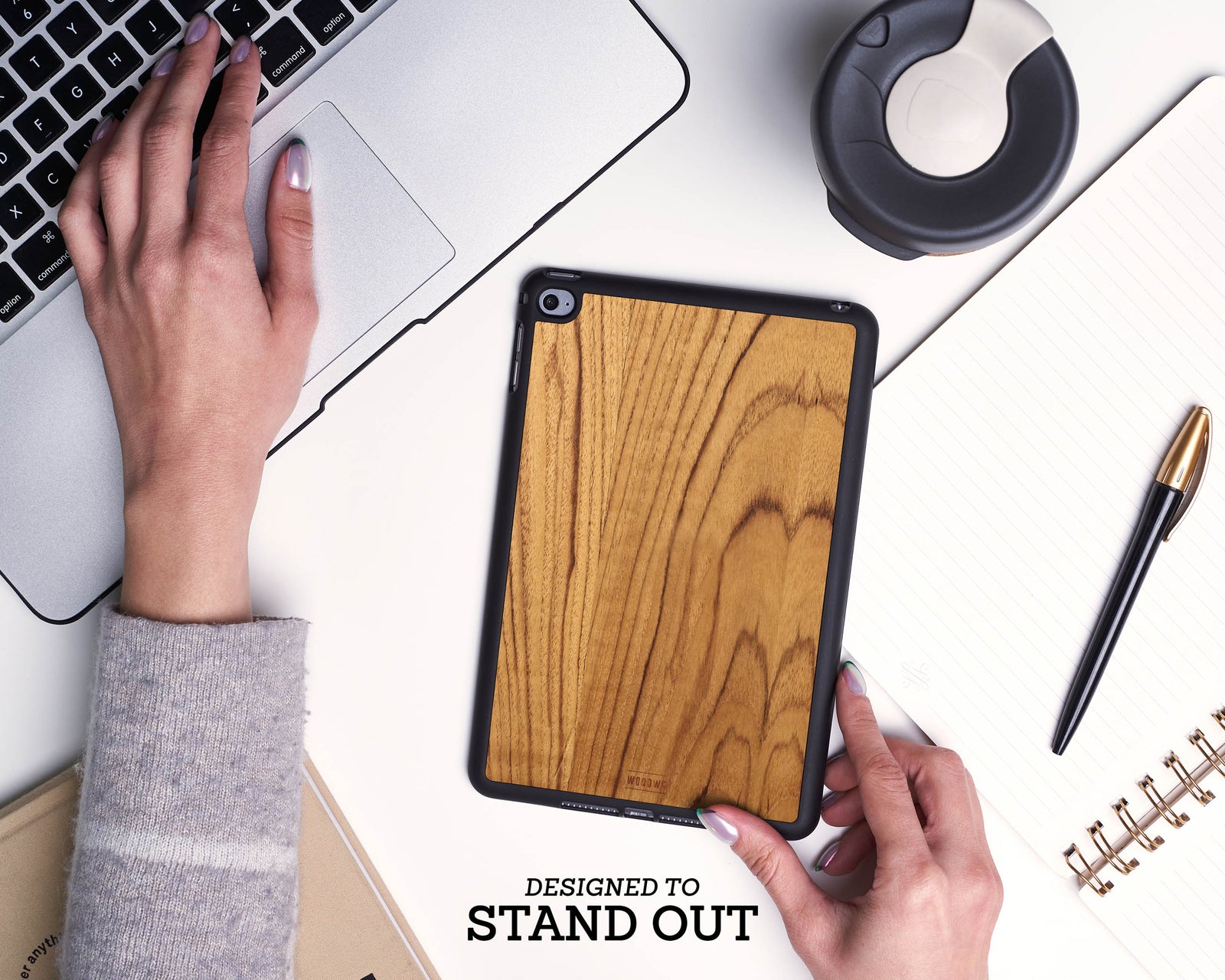 ipad case cover wood protection protective teak mini air pro