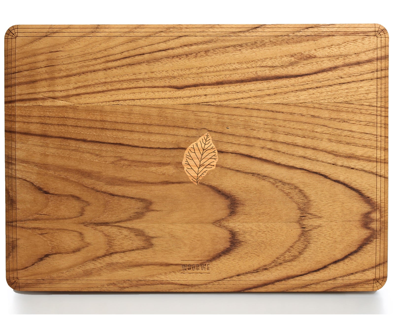 Teak Leaf – Story of Drought - Macbook Wood Skin