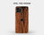 IPhone Skin - Imbuia Wood
