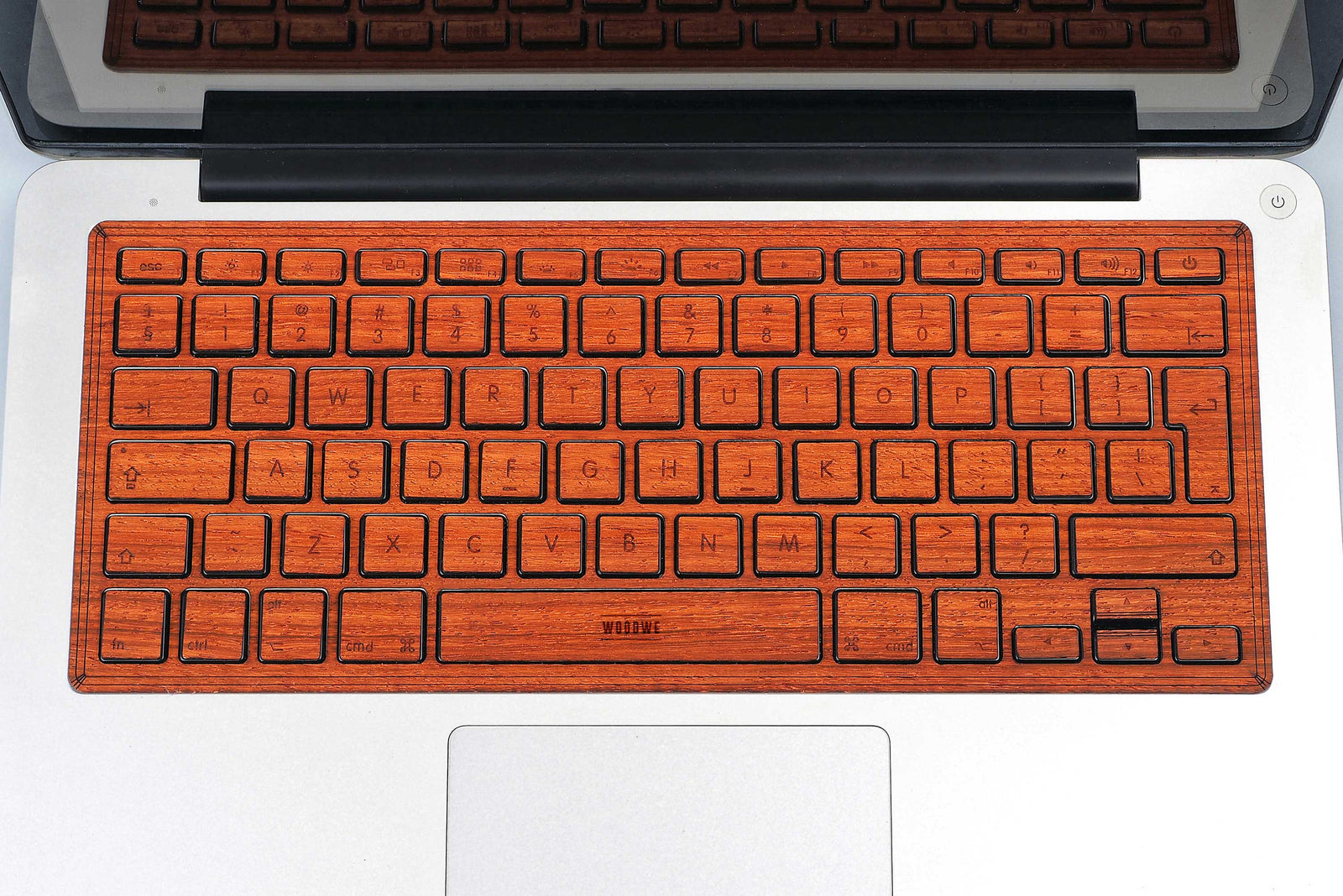 Macbook Keyboard Padauk Wood Sticker Decal Skin Cover Case for Air Pro 11 13 15 12 inch in 1