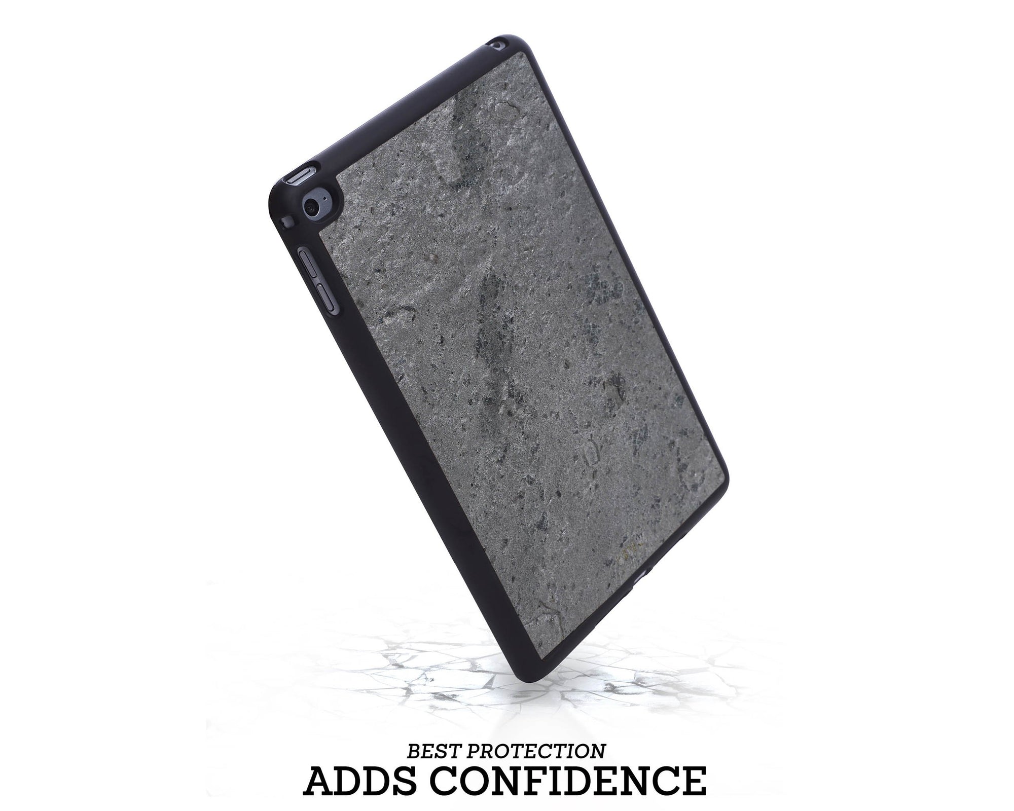 ipad case cover stone protection protective silver grey mini air pro
