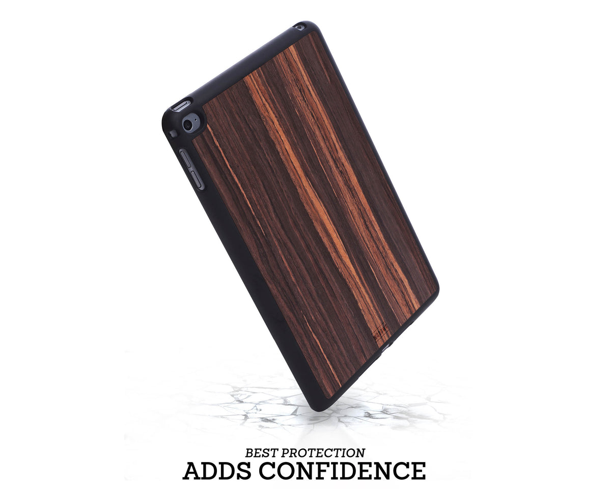 ipad case cover wood protection protective ebony mini air pro