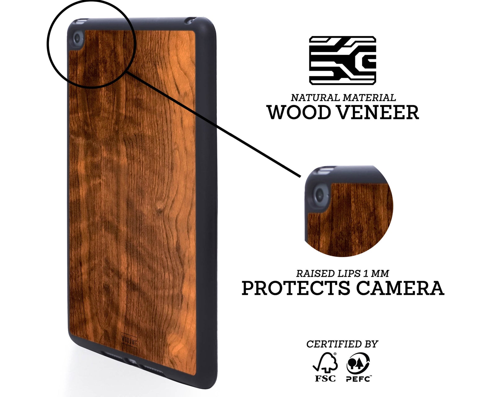 ipad case cover wood protection protective imbuia mini air pro