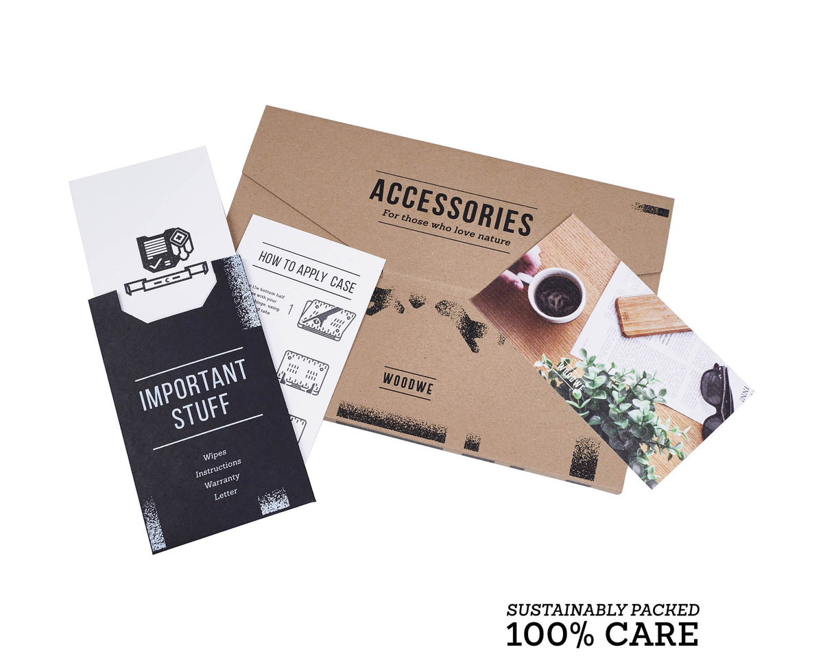 Ipad Case - Teak Wood