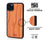 iphone case cover wood protection protective cherry