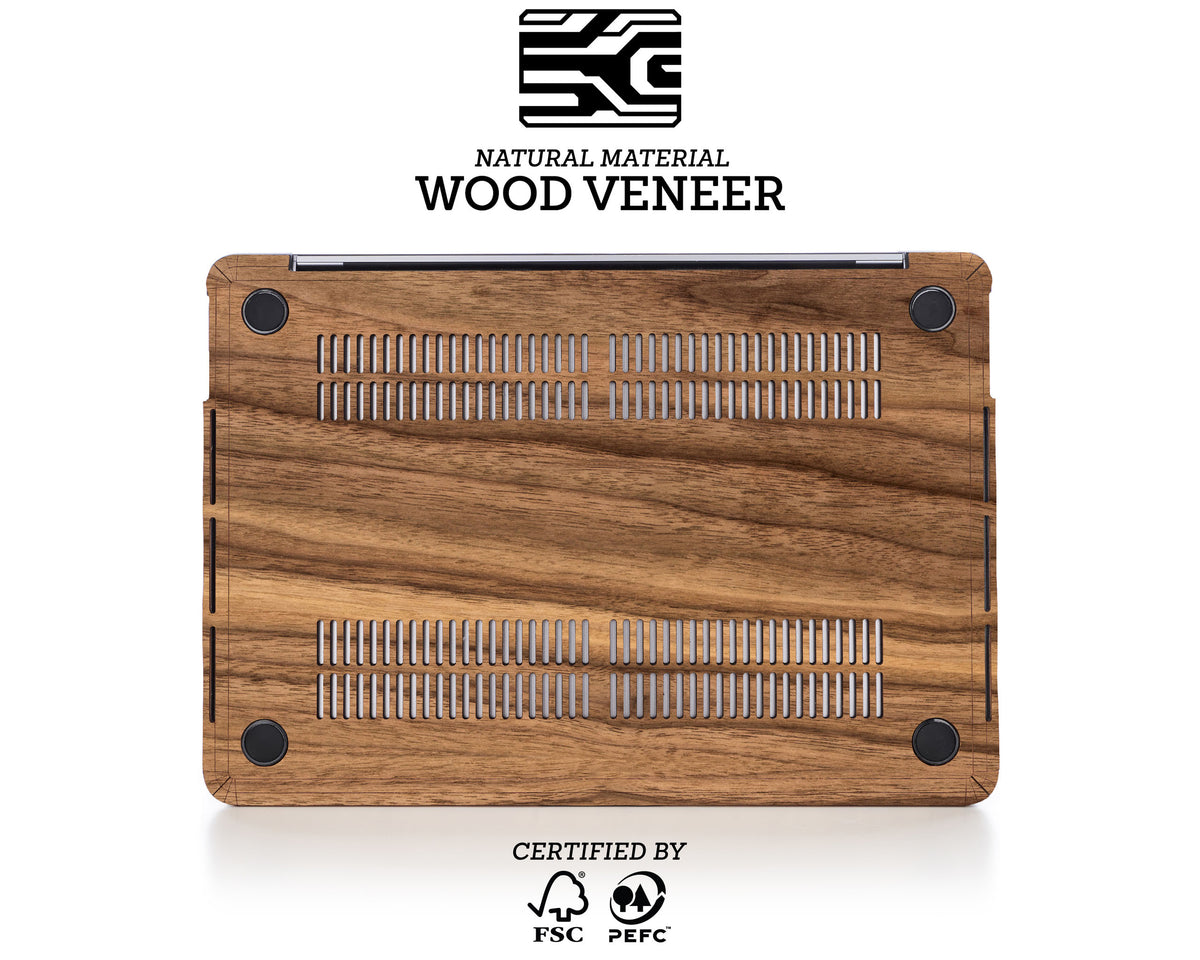 MACBOOK PROTECTIVE CASE - Made of Real Wood