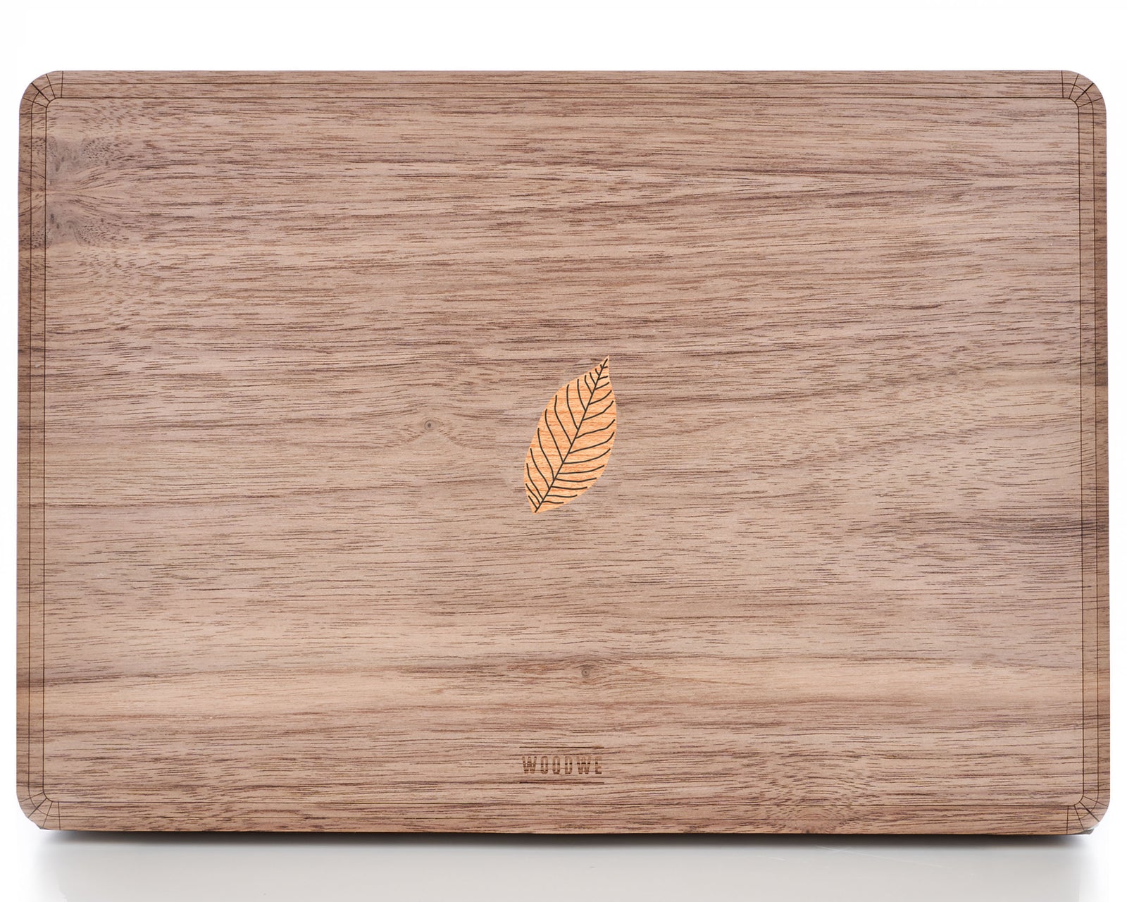 Walnut Leaf – Story of Sun - Macbook Wood Skin