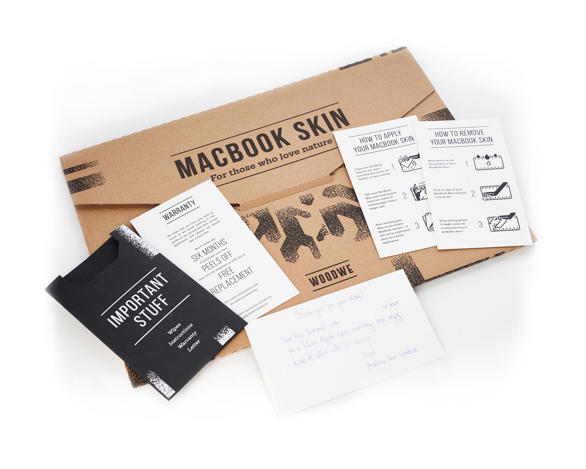 World Map - Macbook Wood Skin